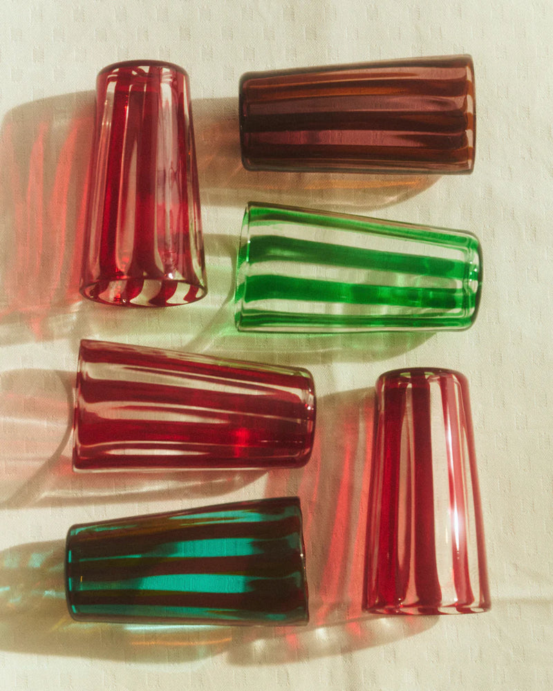 Augusta Glass - Red