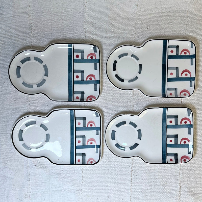 Art Deco Sandwich Plates
