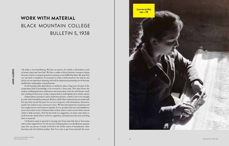 Weaving at Black Mountain College: Anni Albers,: Hardcover