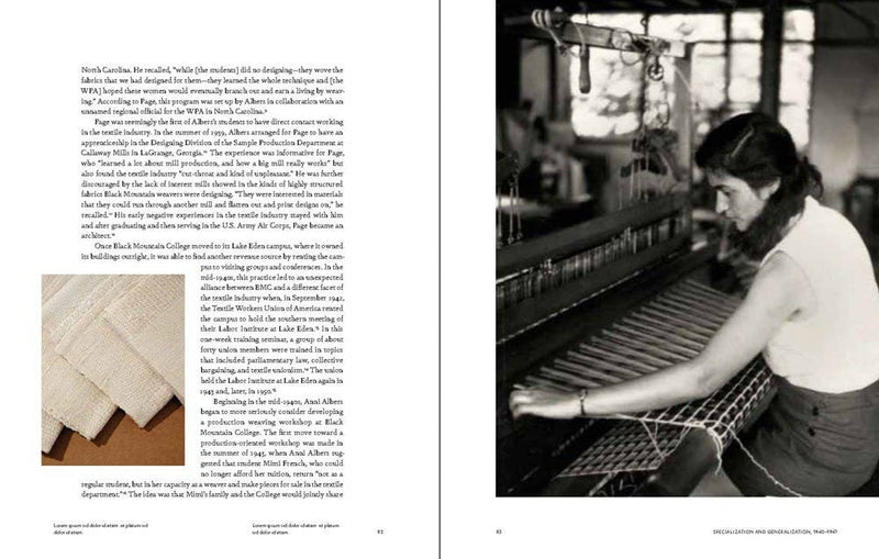 Weaving at Black Mountain College: Anni Albers,: Hardcover