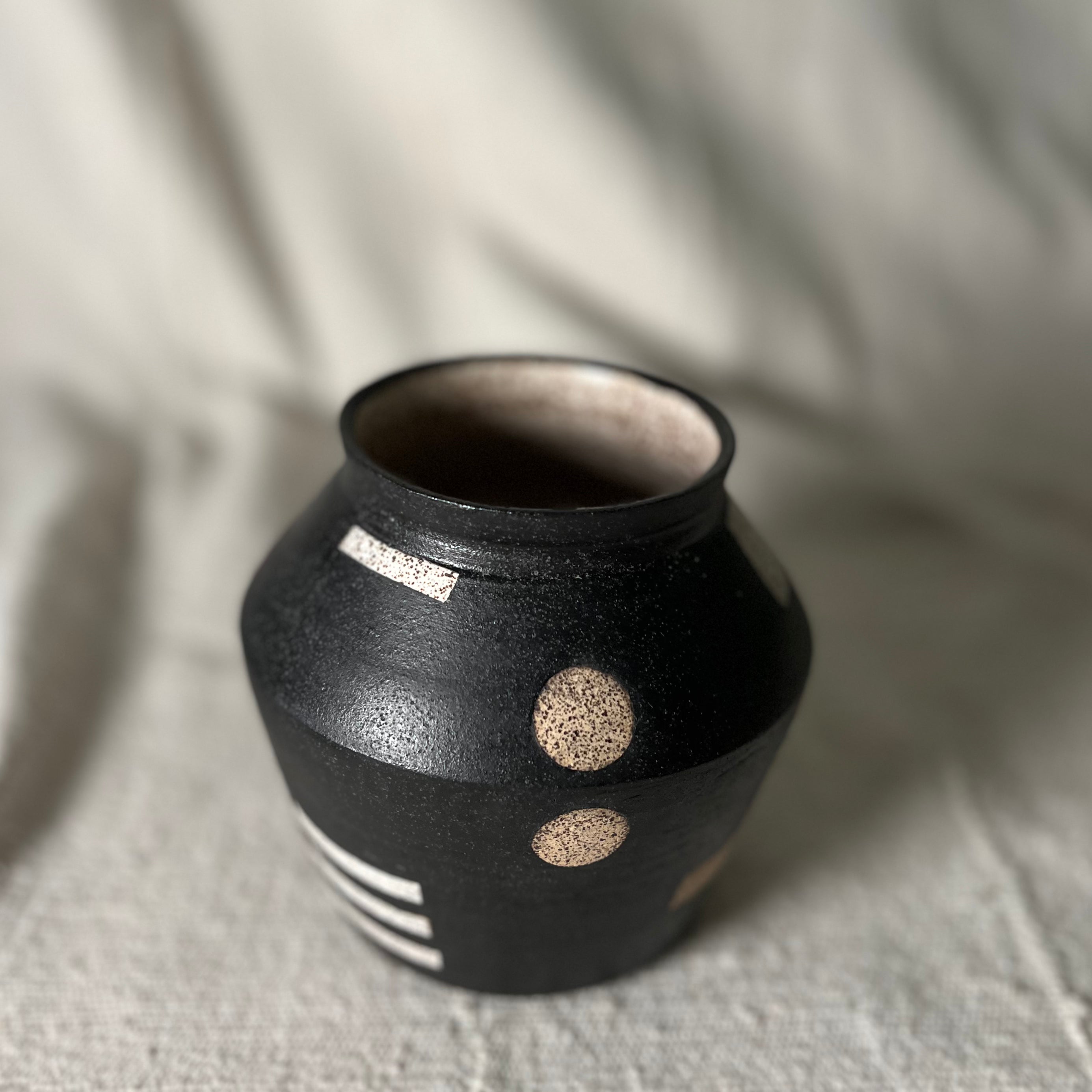 Geometric Short Vase