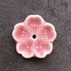 Gohobi - Cherry Blossom Ceramic Incense Holder, Pink