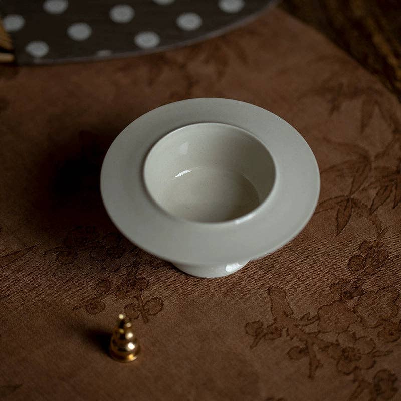 Gohobi - Handmade Song Style White Incense Holder