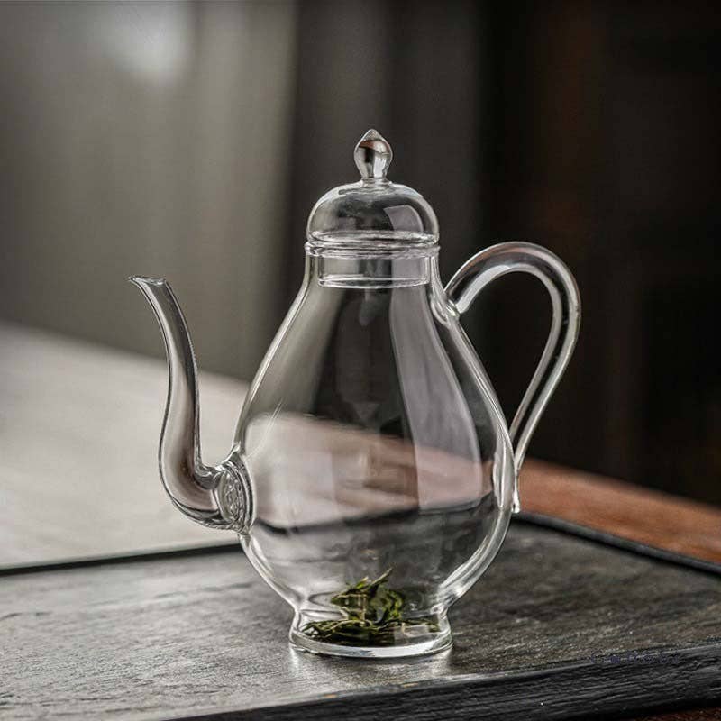 Gohobi - Song Style, Gourd Shape Glass Teapot