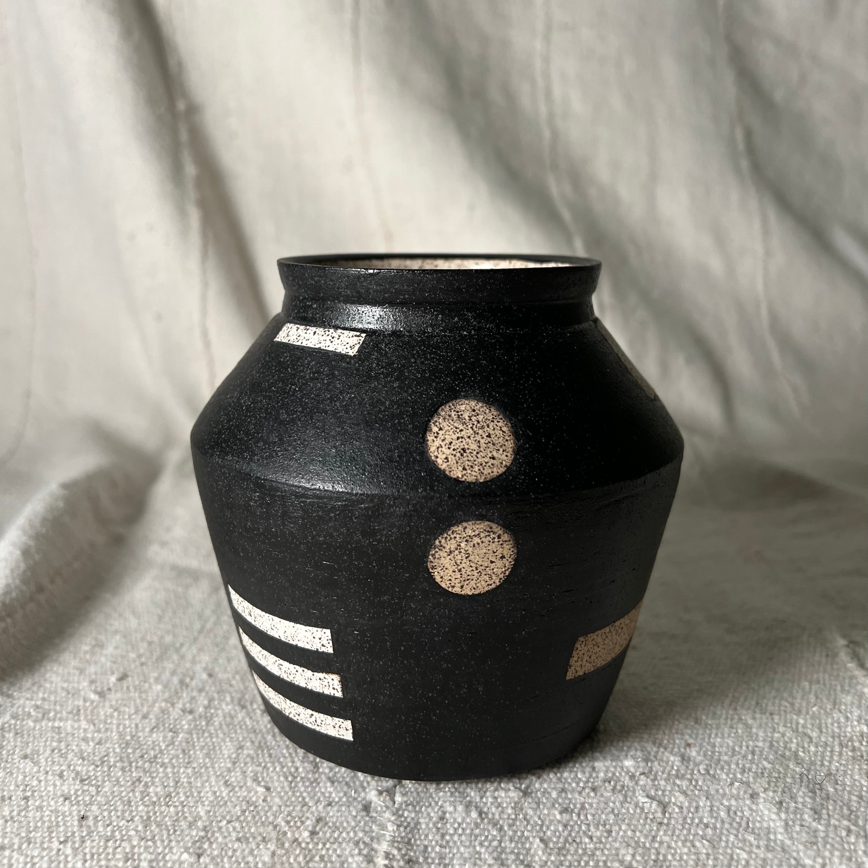 Geometric Short Vase