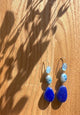 Sky Blues Cascade Earrings
