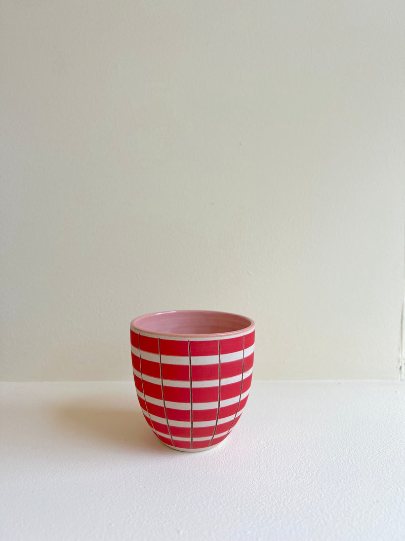 Simone Fennel - Tea Cup in Red/Brown
