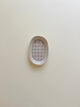Hand-painted Mini Dish - Pink/White/Black