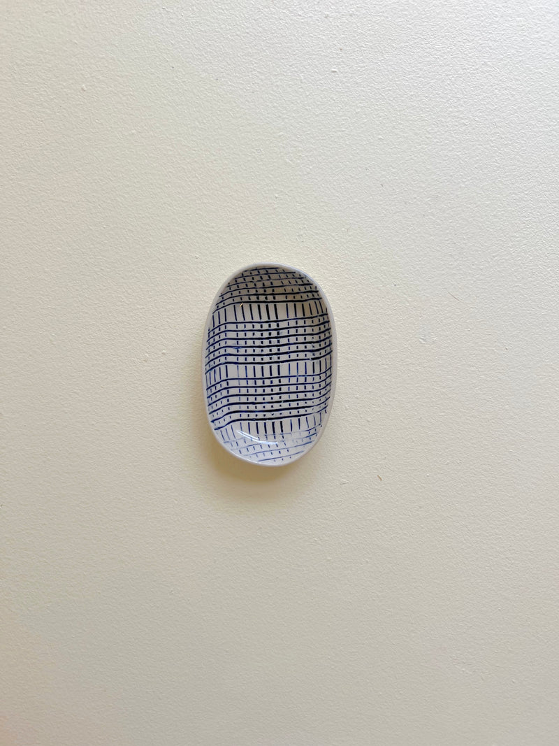Simone Fennel - Hand-painted Mini Dish - Navy