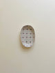 Hand-painted Mini Dish - Mint Green/Black