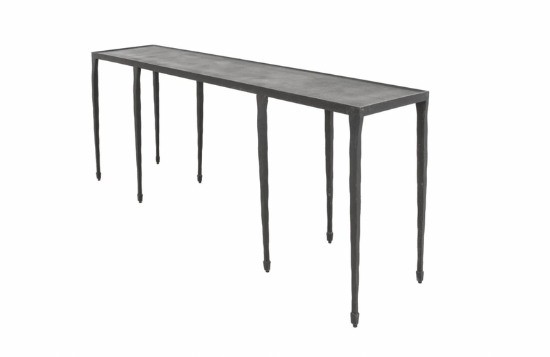 Giacometti Manner Cast Iron Console Table