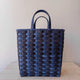 Underwater Weaving Studio - Stripe Towel Tote - Midnight & Navy