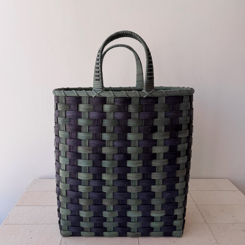 Underwater Weaving Studio - Towel Tote - Midnight & Rustic Pine