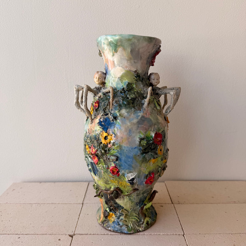 Anya Ulinich - Twins Spider Vase