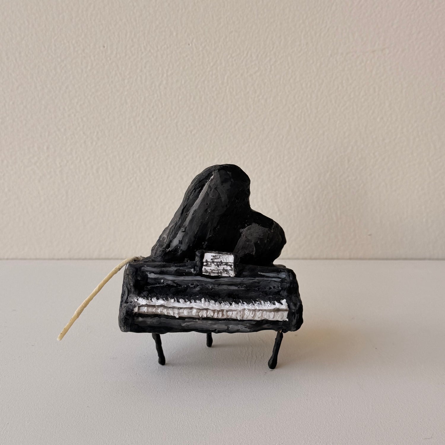 Janie Korn - Baby Grand Piano Candle