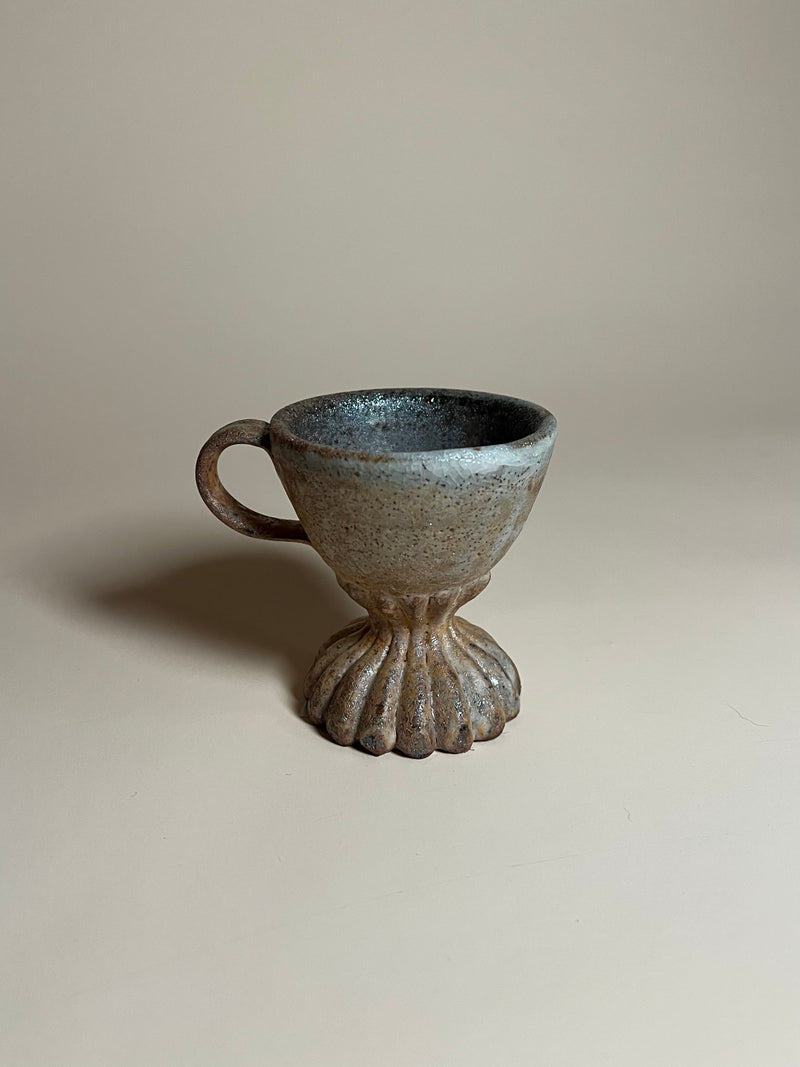 Ori Carlin - Small Pedestal Mug XIII