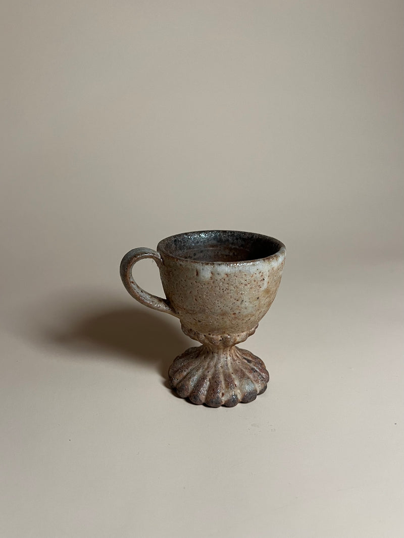 Ori Carlin - Small Pedestal Mug XII
