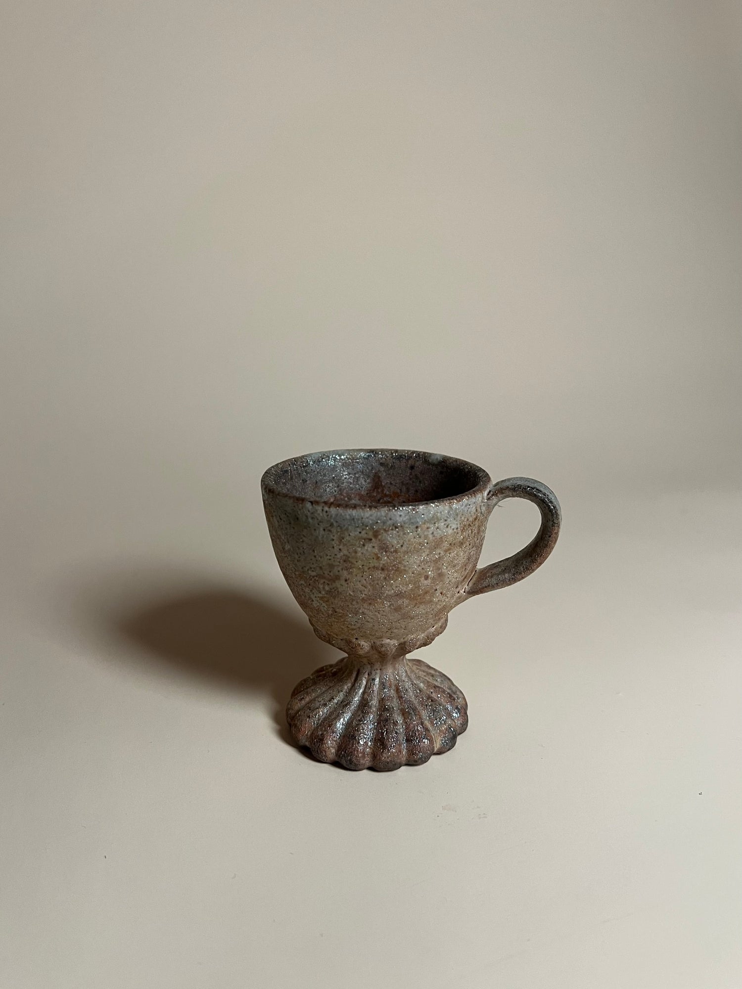 Ori Carlin - Small Pedestal Mug XII