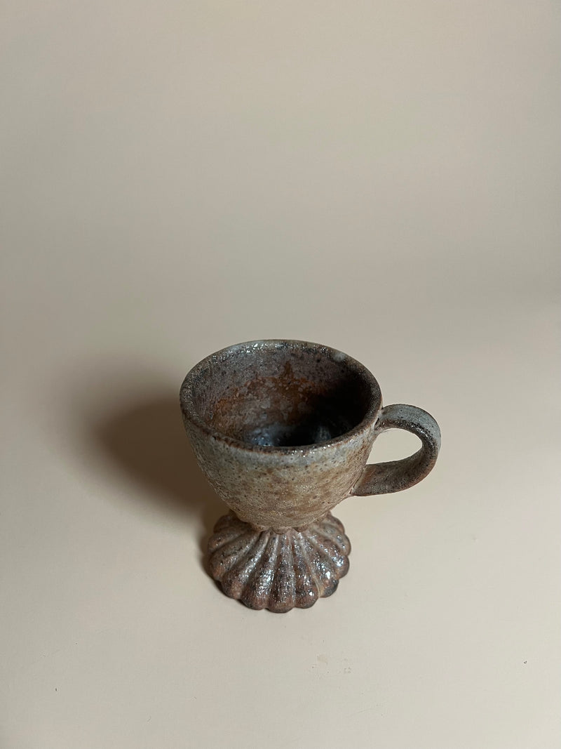 Ori Carlin - Small Pedestal Mug XII