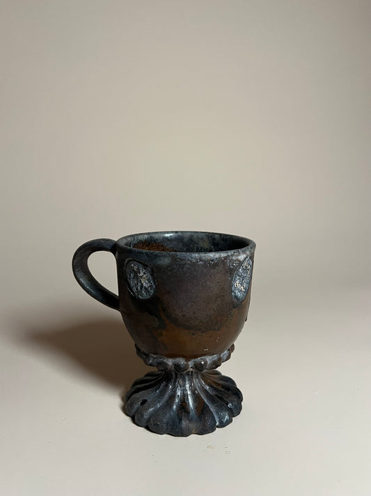 Ori Carlin - Large Pedestal Mug IV
