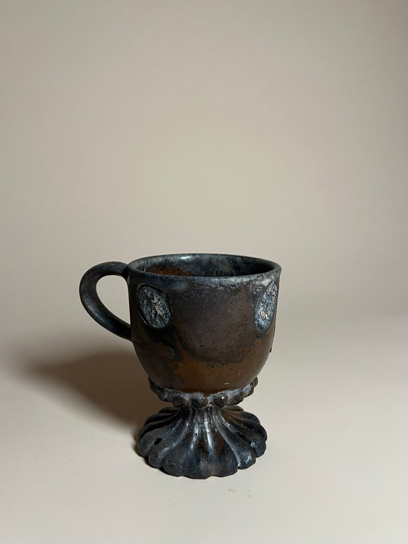 Ori Carlin - Large Pedestal Mug IV