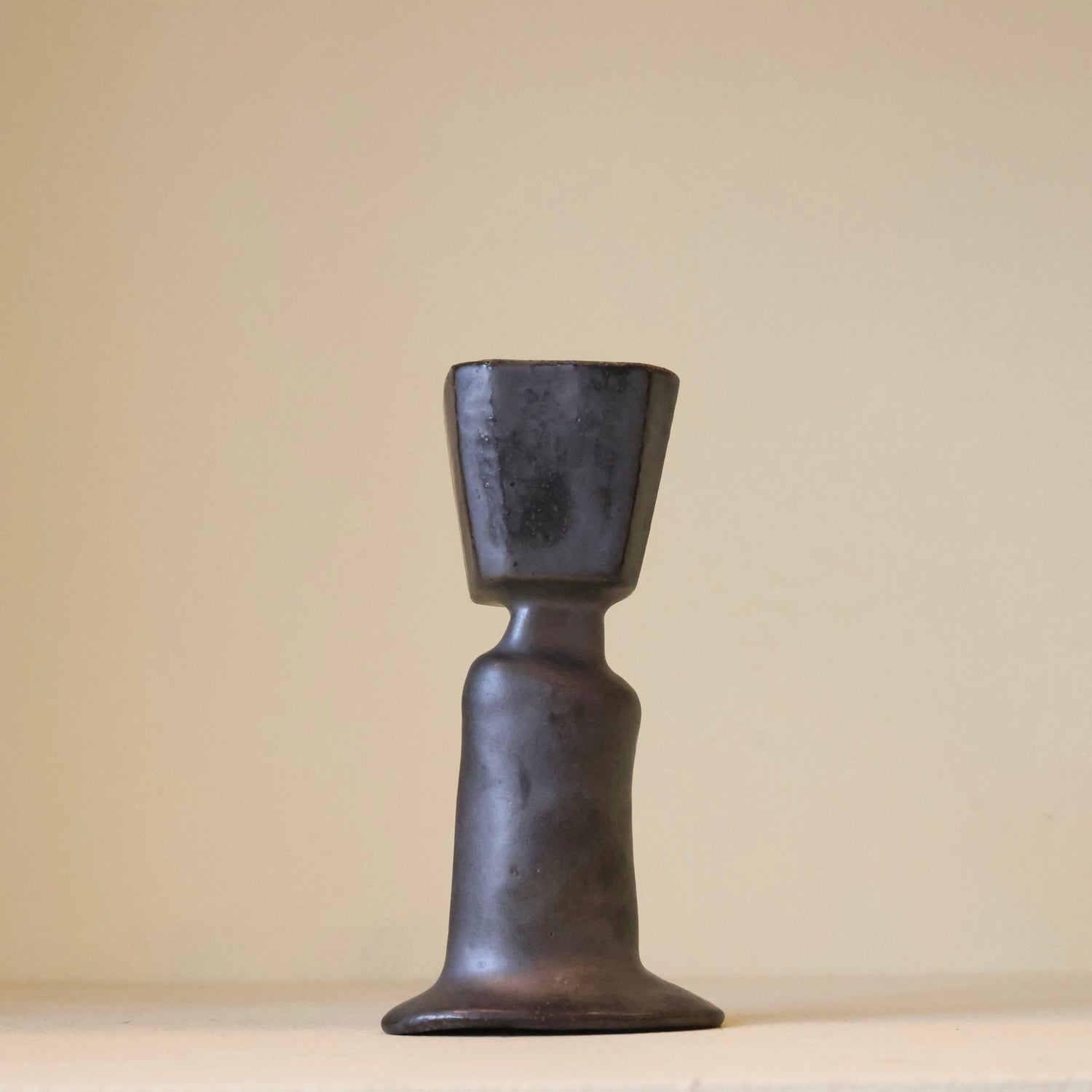 Claude Renaud - Mini Gunmetal Footed Urn