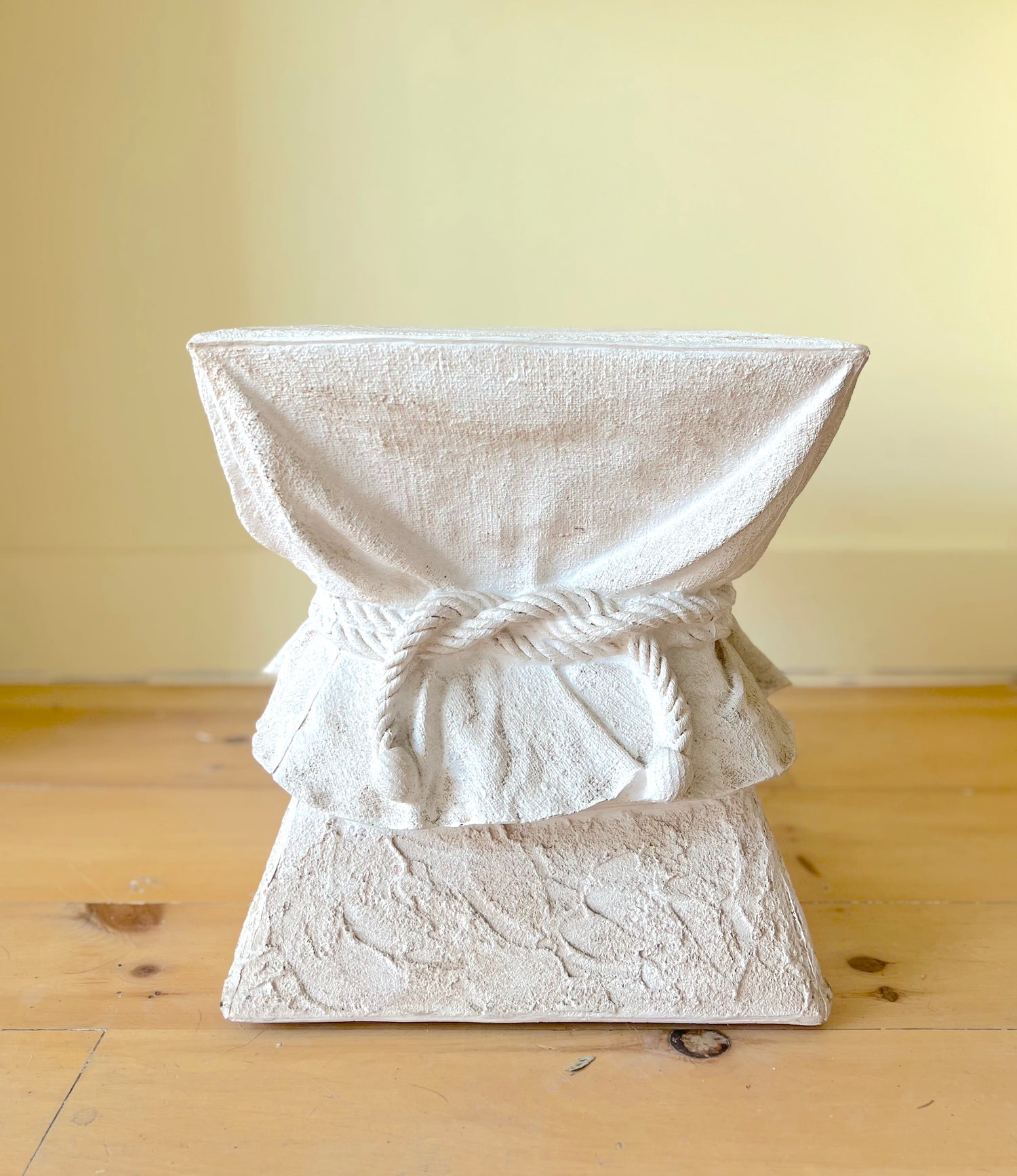 Faux Plaster Pedestal
