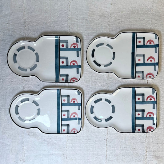 Art Deco Sandwich Plates