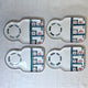 Vintage - Art Deco Sandwich Plates