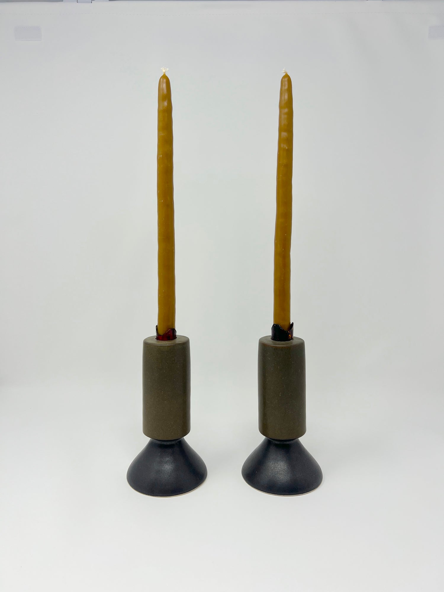 Vintage Ceramic Candleholders