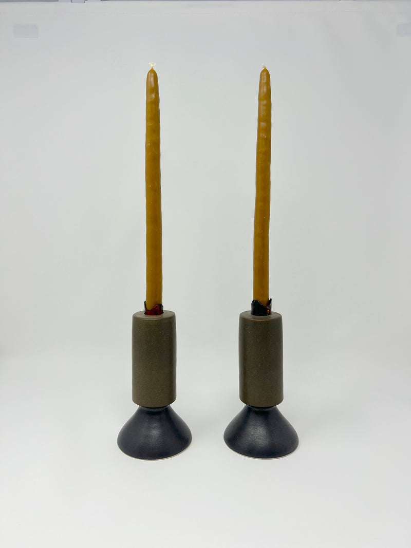 Vintage- Ceramic Candleholders