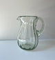 Handblown Fluted Small Pitcher