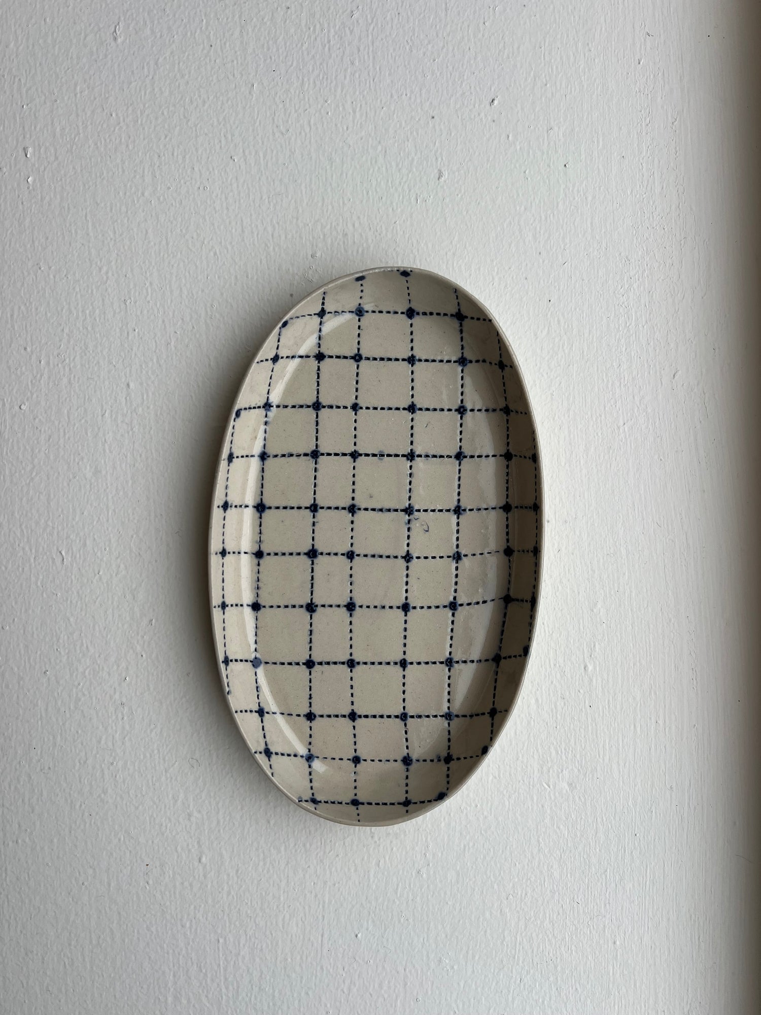 Simone Fennel - Oval Tray - Navy