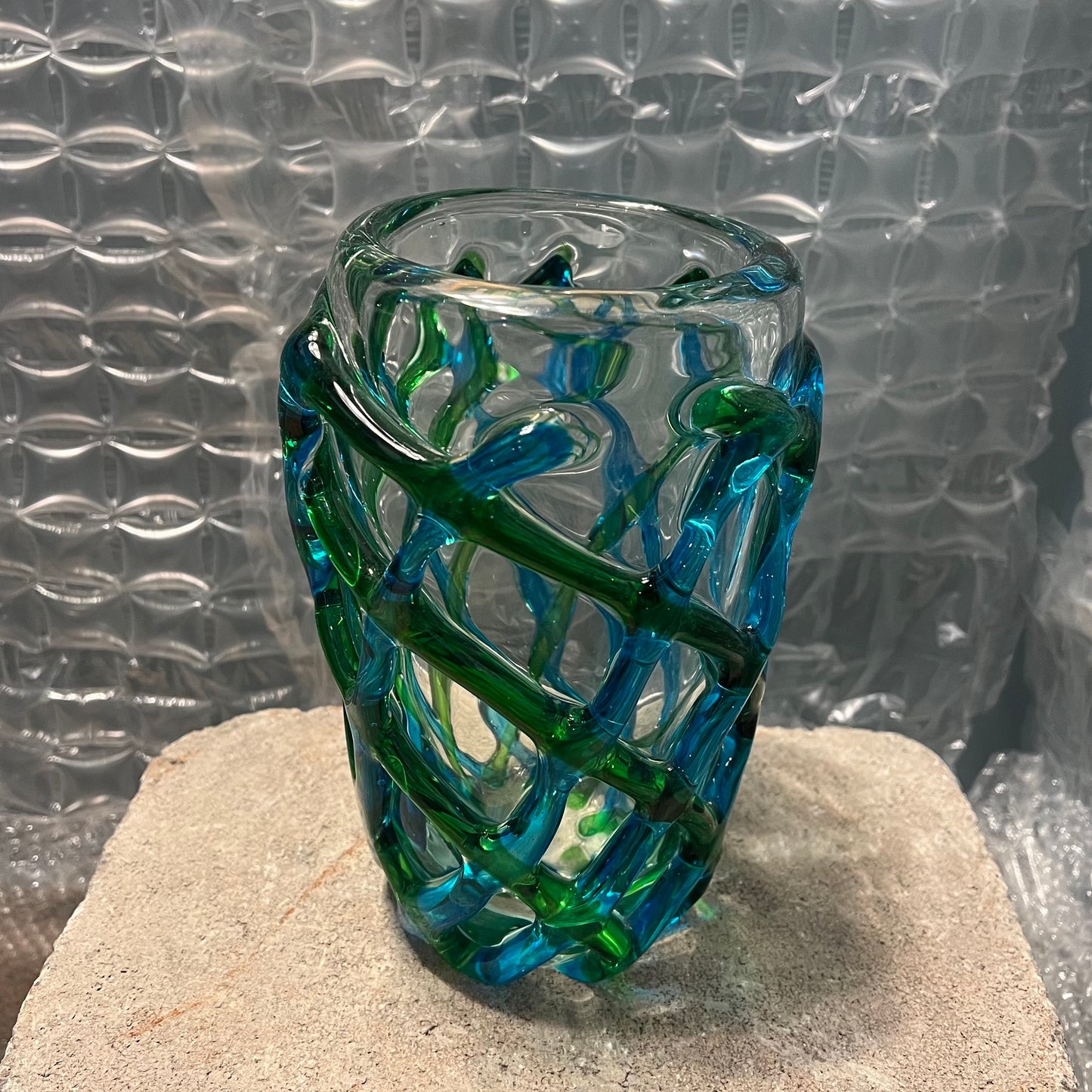 Murano Lattice Vase