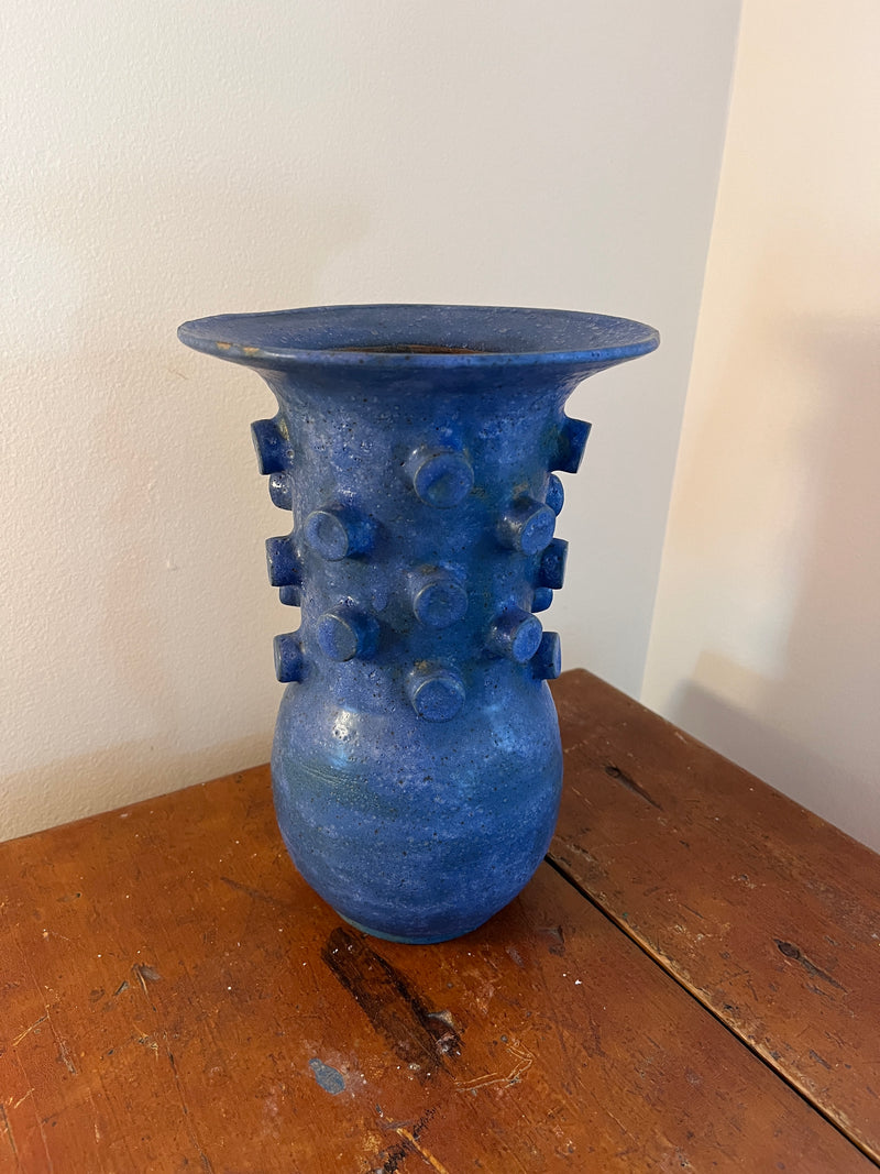 Claude Renaud - Cobalt Stud Vase