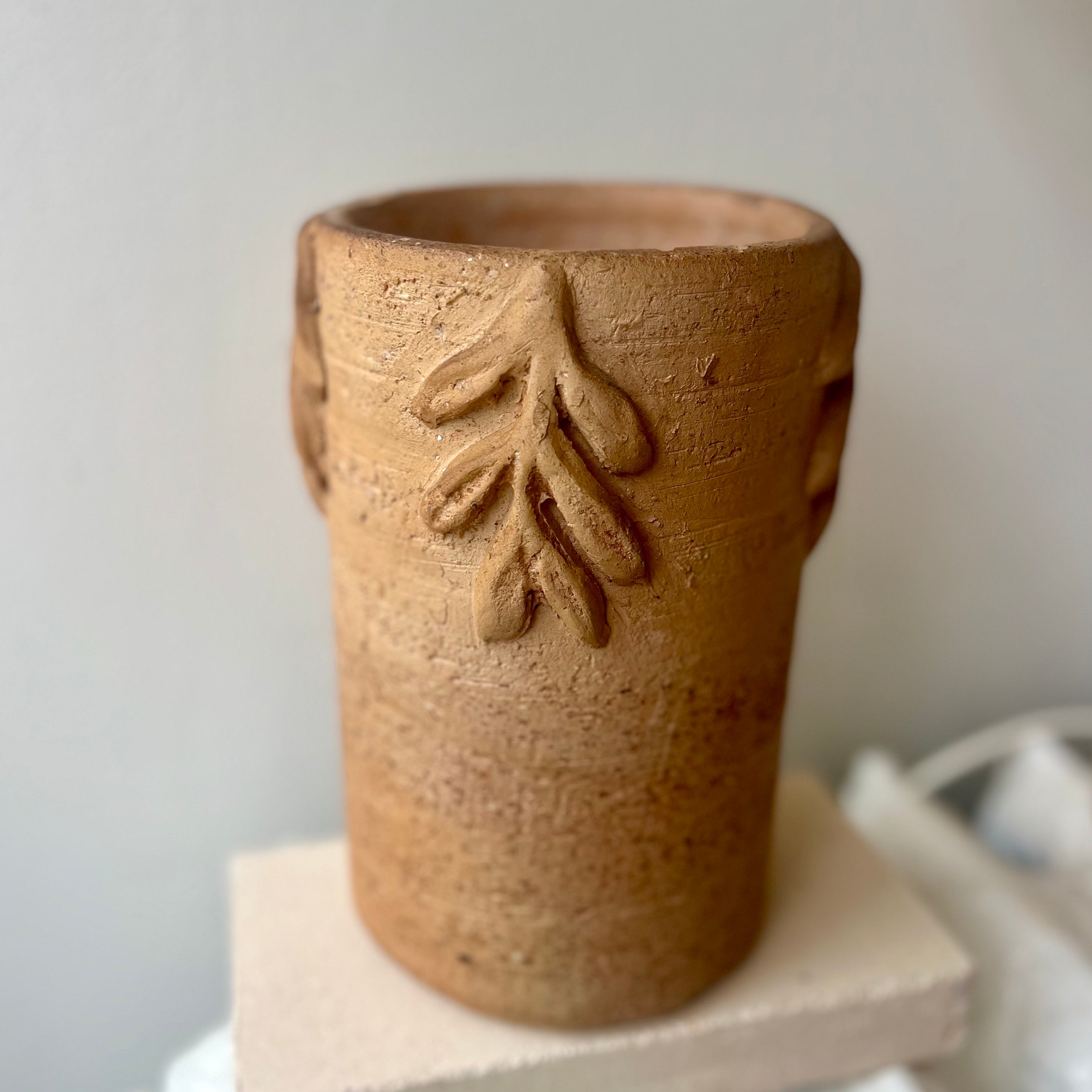 Terracotta Country Side Vase