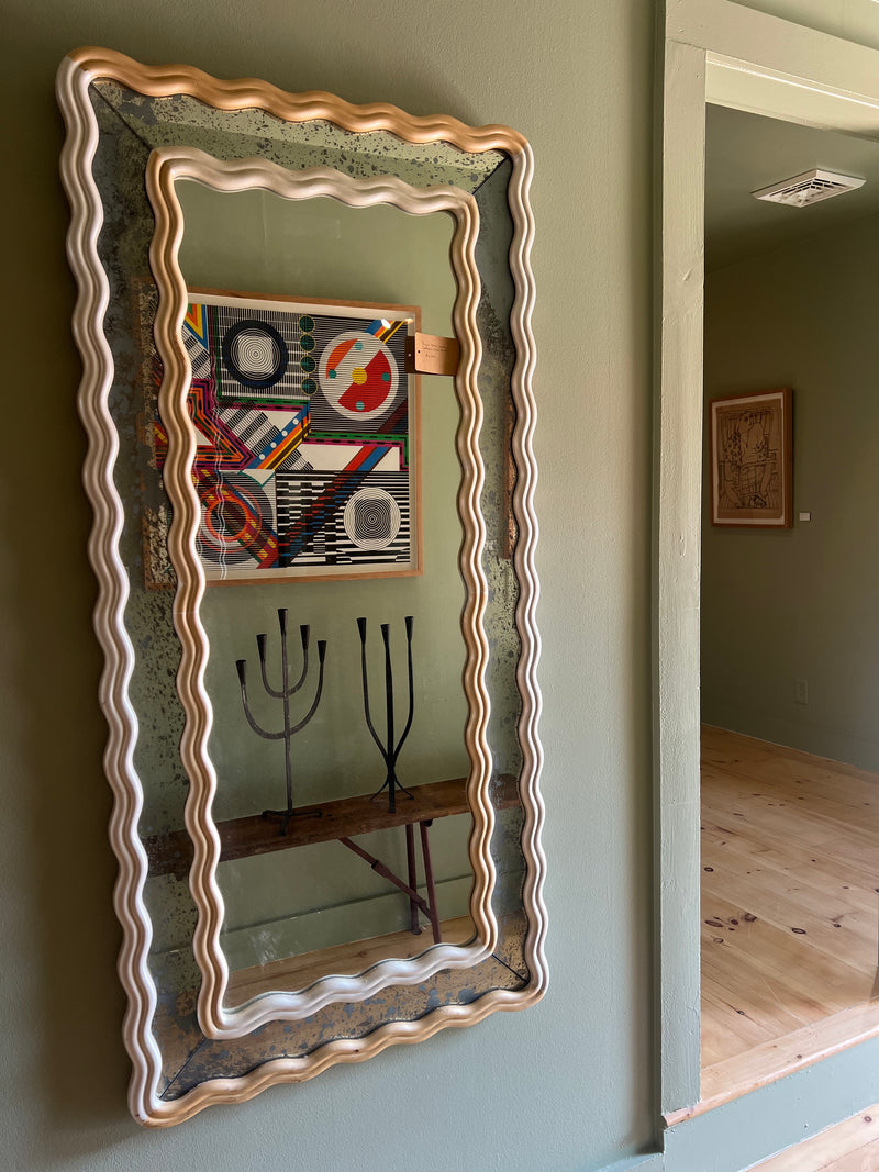 Italian Sottsass Style Mirror