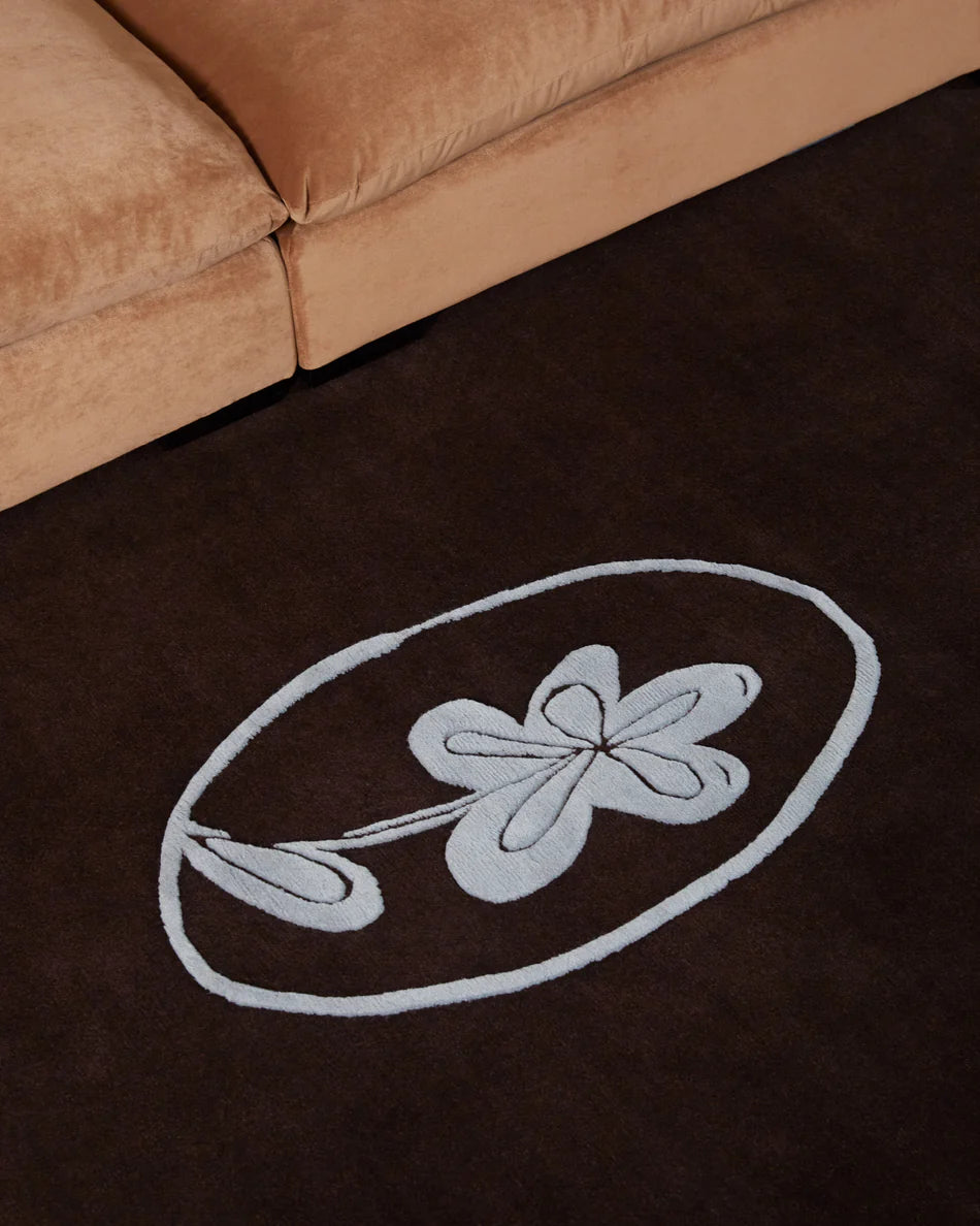 The Dolores Rug in Espresso