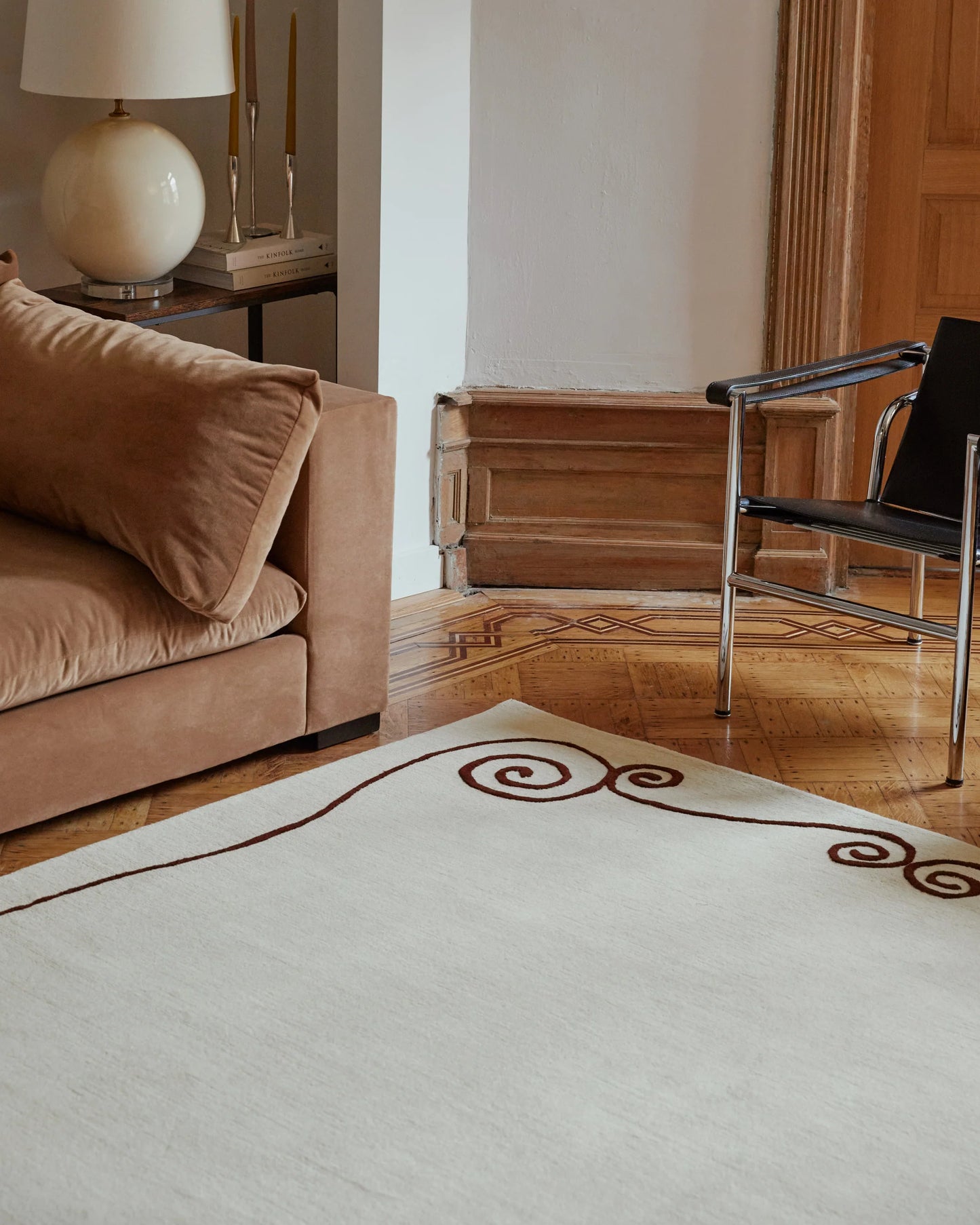 The Lilian Rug in Pearl
