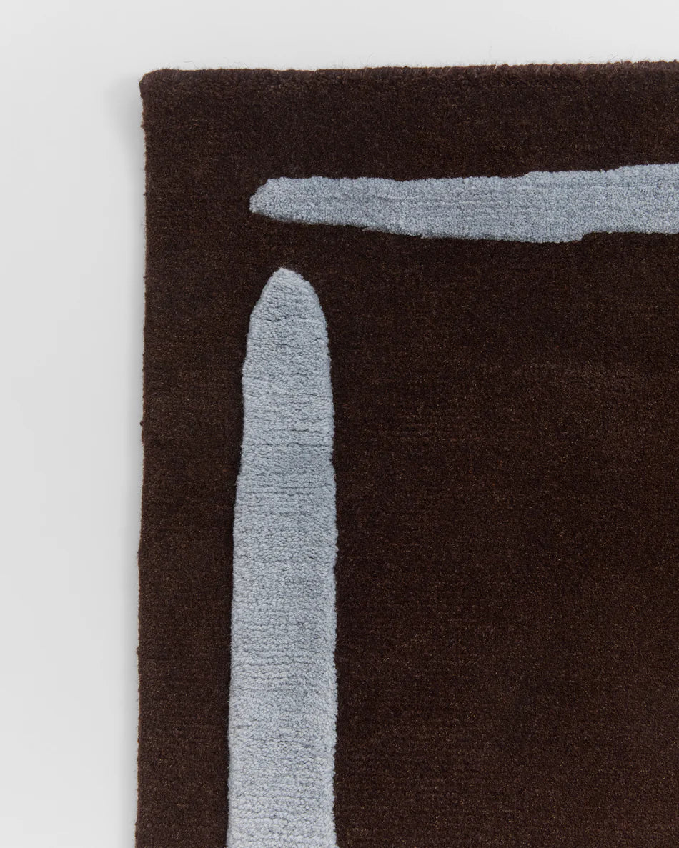 The Dolores Rug in Espresso