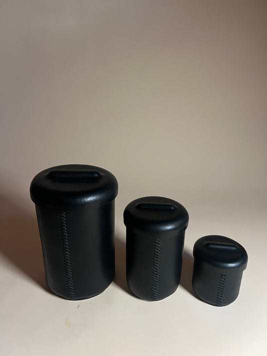 Der - Leather Canister - Large