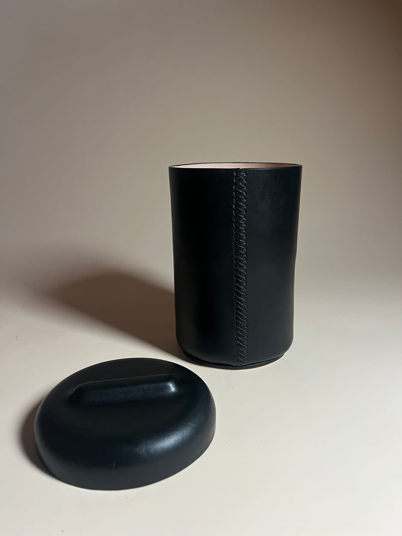 Der - Leather Canister - Large