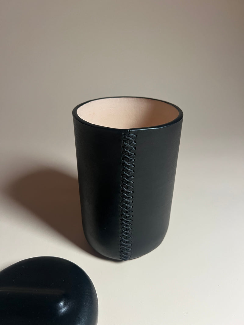 Der - Leather Canister - Medium