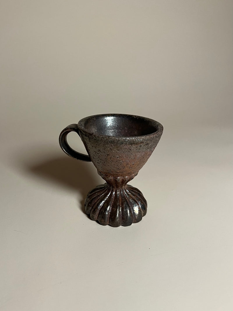 Ori Carlin - Small Pedestal Mug VII