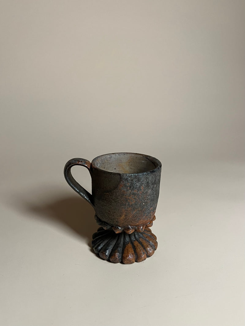 Ori Carlin - Small Pedestal Mug VI