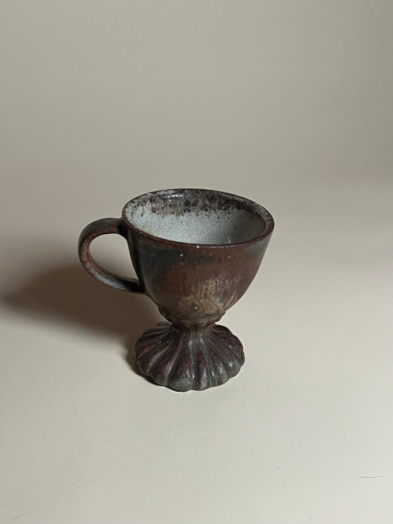 Ori Carlin - Small Pedestal Mug IX