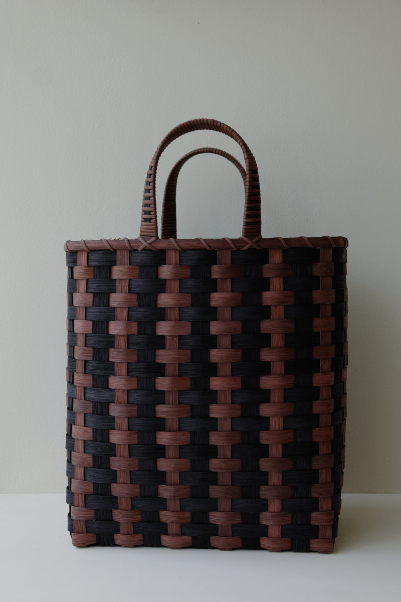 Underwater Weaving Studio - Towel Tote - Midnight & Chocolate