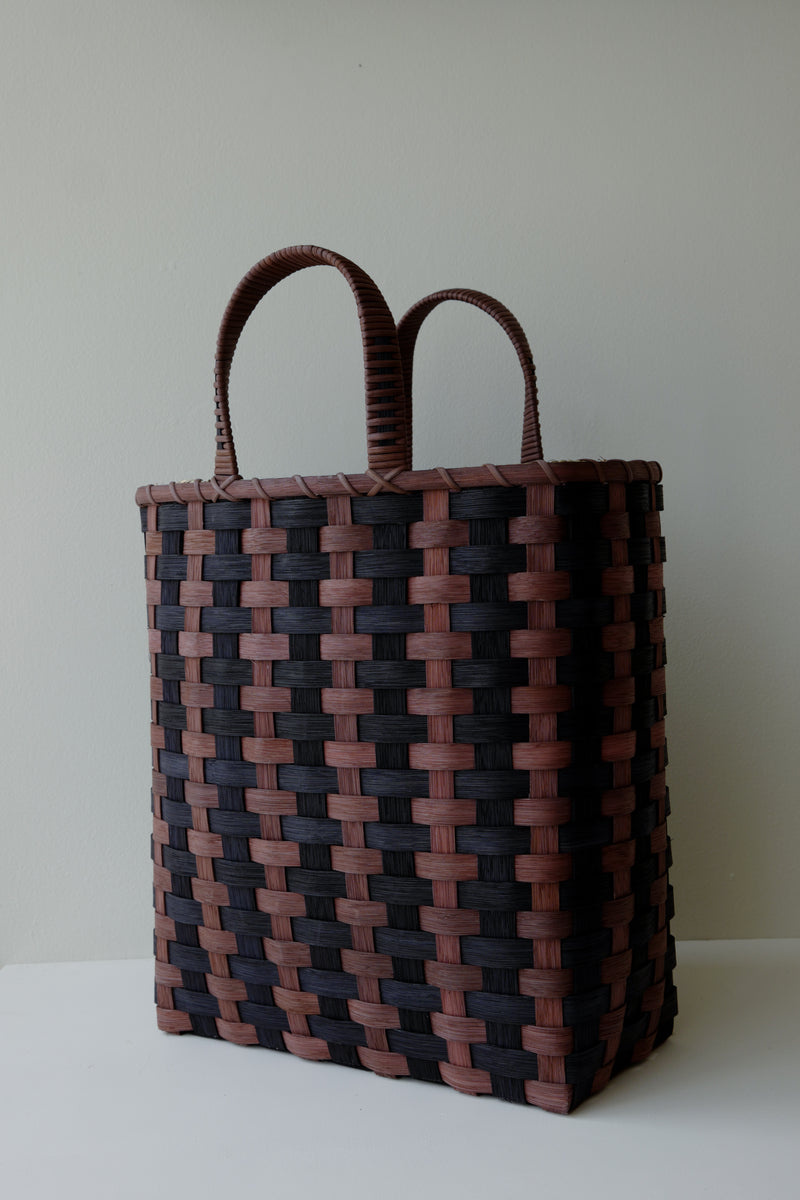 Underwater Weaving Studio - Towel Tote - Midnight & Chocolate