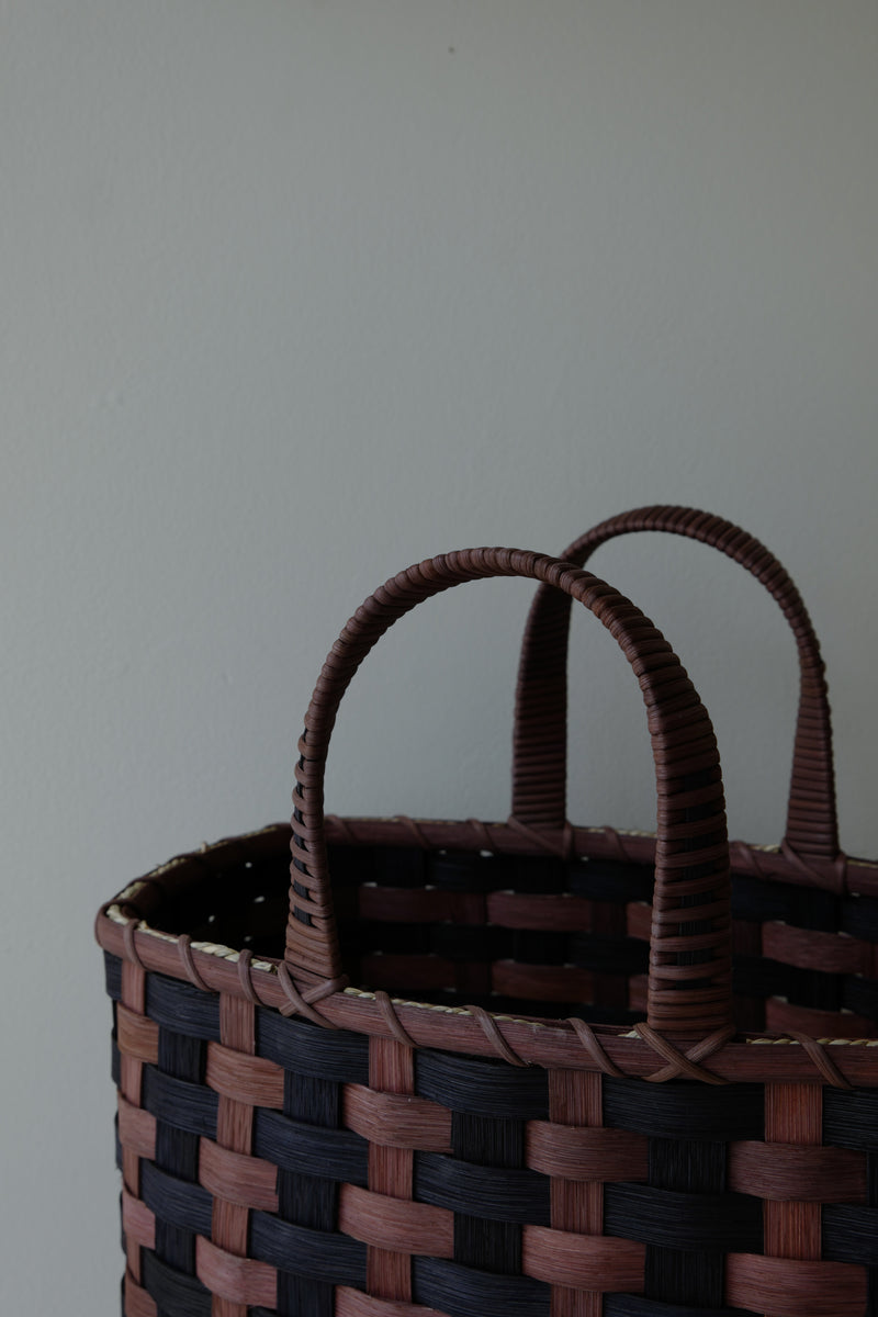 Underwater Weaving Studio - Towel Tote - Midnight & Chocolate