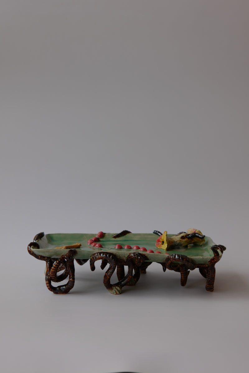 Anya Ulinich - Apple Worm Tray